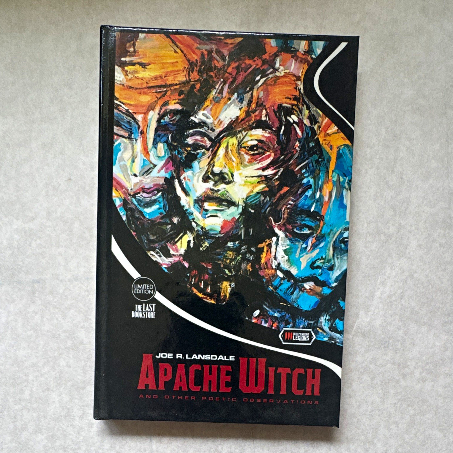 Joe R. Lansdale Apache Witch HC Graphic Novel Limited Edition Numbered 62/180