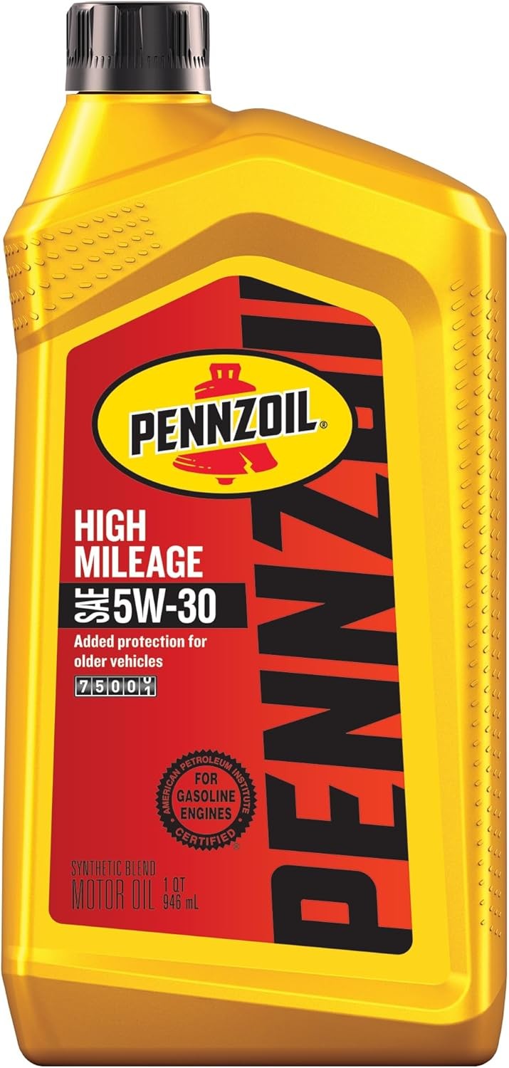 High Mileage 5W-30 Motor Oil, 1 Quart