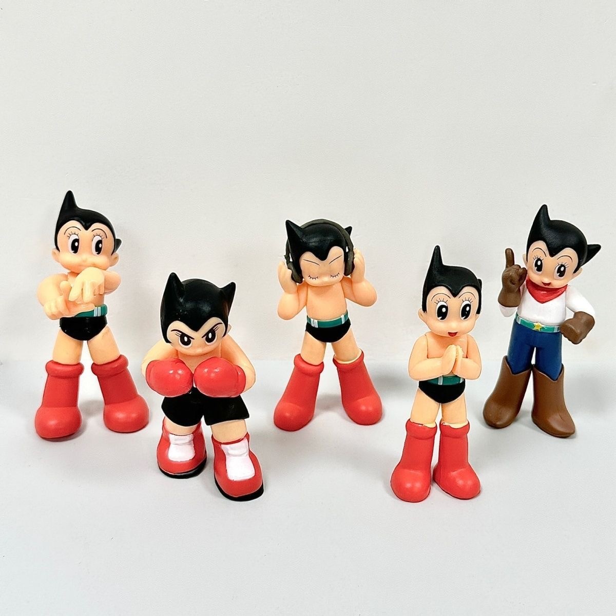 Anime Figure Astro Boy 5PCS Sets Color/Gray Home Deco toy Gift
