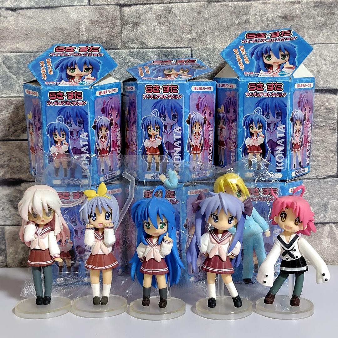 Lucky Star Figure Collection Set of 6 KADOKAWA Lucky Star Figure Collection Set of 6 KADOKAWA