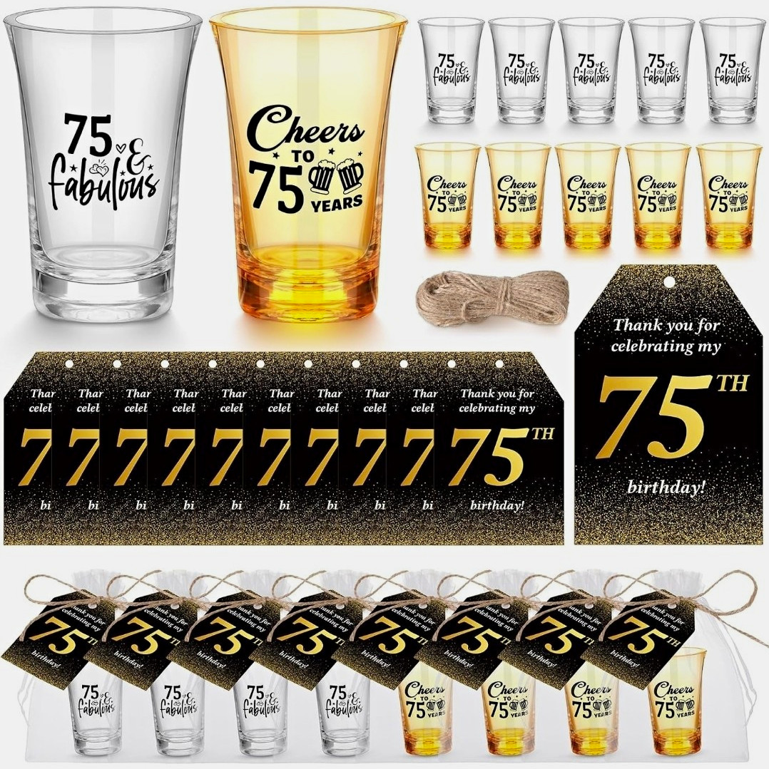 75 Years Party Favors (Set of 50)
