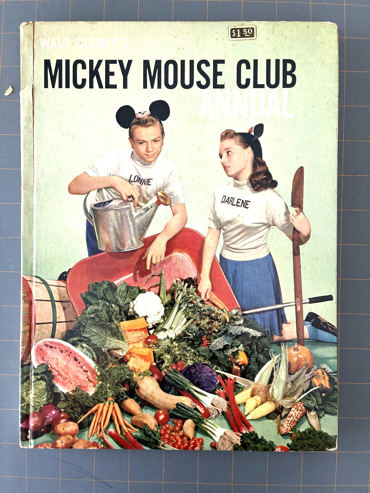 1957 Walt Disney Mickey Mouse Club Annual w/ Multiple Autographs 1957 Walt Disney Mickey Mouse Club Annual w/ Multiple Autographs