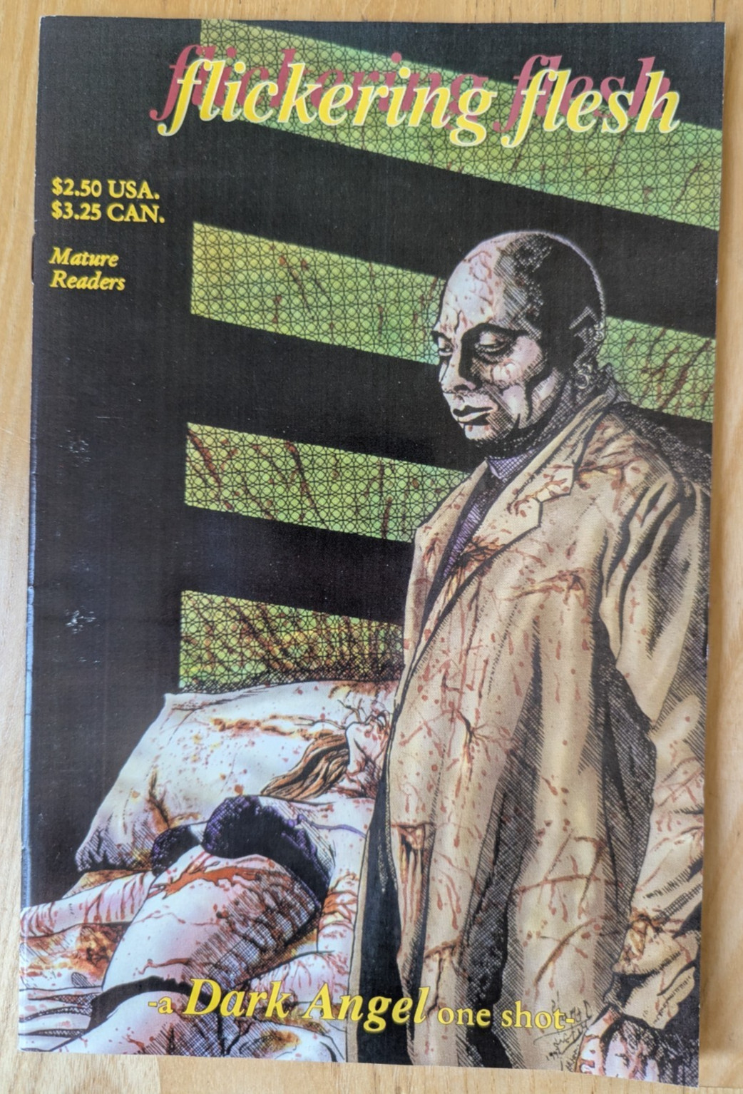 Flickering Flesh - Boneyard Press Comic #1 (Yukich, Dark Angel, March 1993) Flickering Flesh - Boneyard Press Comic #1 (Yukich, Dark Angel, March 1993)