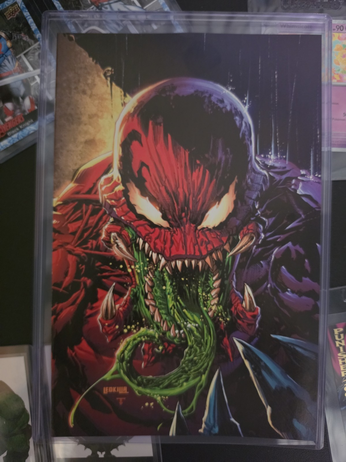 Venom #23 (2021) Ken Lashley Virgin 1:200 Variant New Symbiote NM/VF