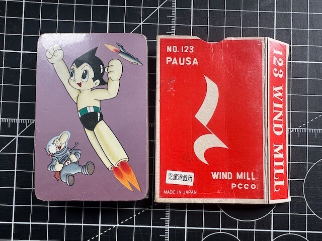 Vintage 60'S/70'S Astroboy Japan Exclusive Sealed Playing Cards With Package