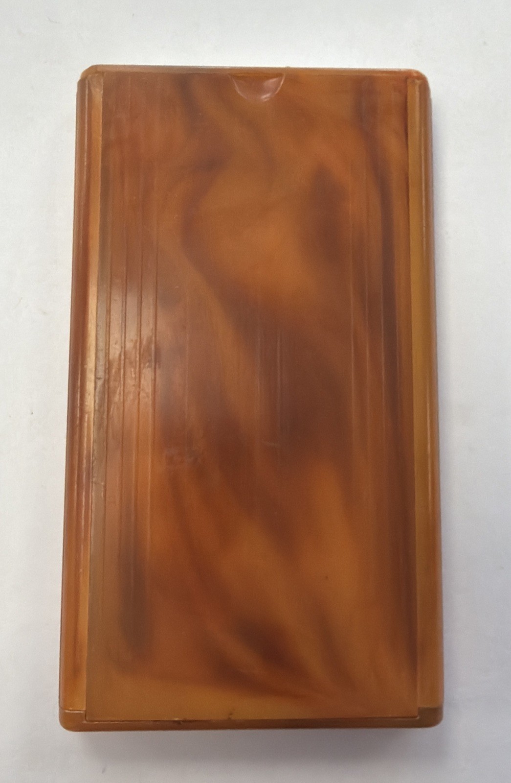 Vintage Twinco Bakelite Plastic Clothes Hair Slideaway Pocket Brush