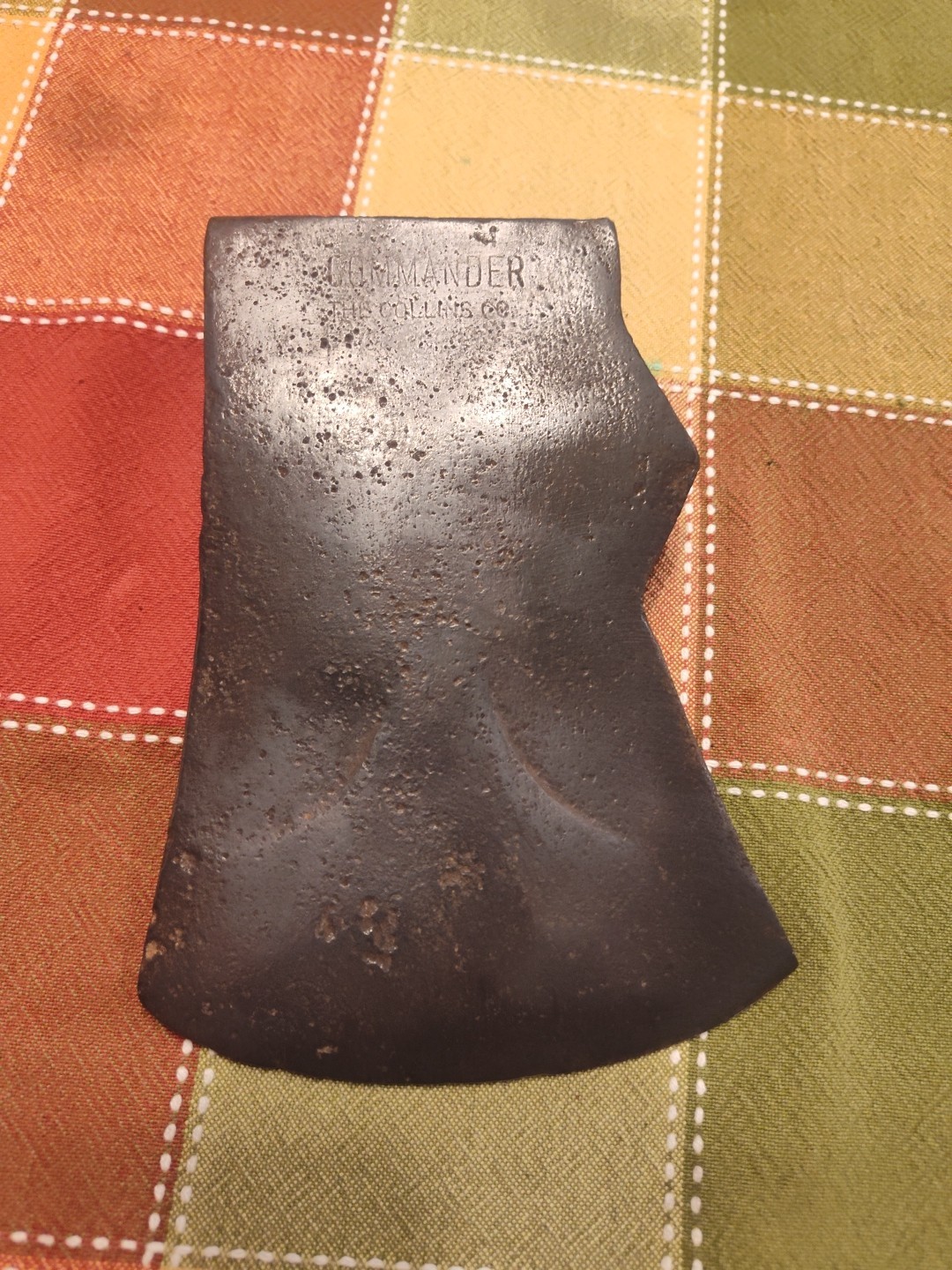 VINTAGE GENUINE COLLINS COMMANDER  3 LBS 4oz PHANTOM BEVEL For Pit And Polish