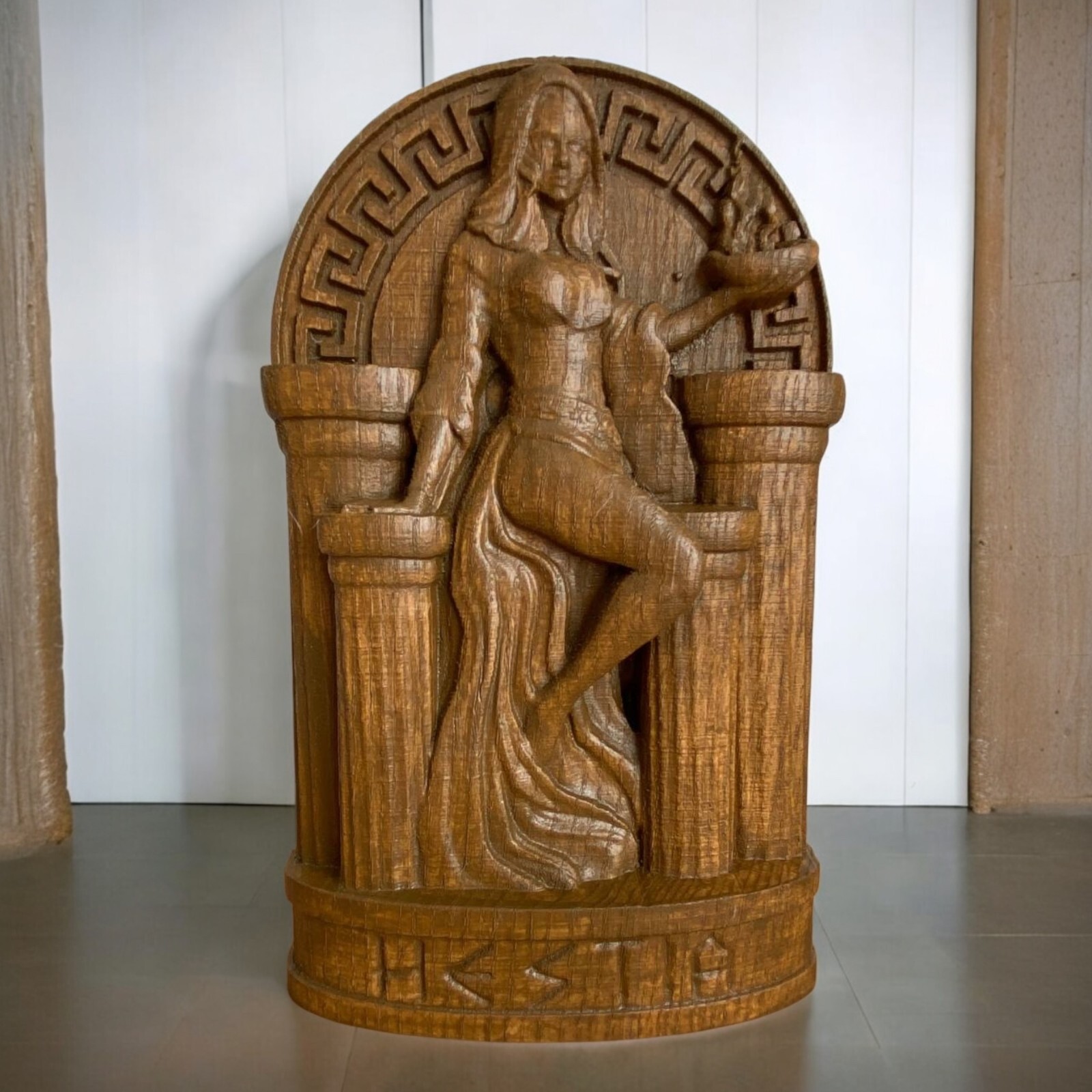 Hestia Statue Hestia Figurine of the Goddess Hestia Greek Goddess Of Hearth