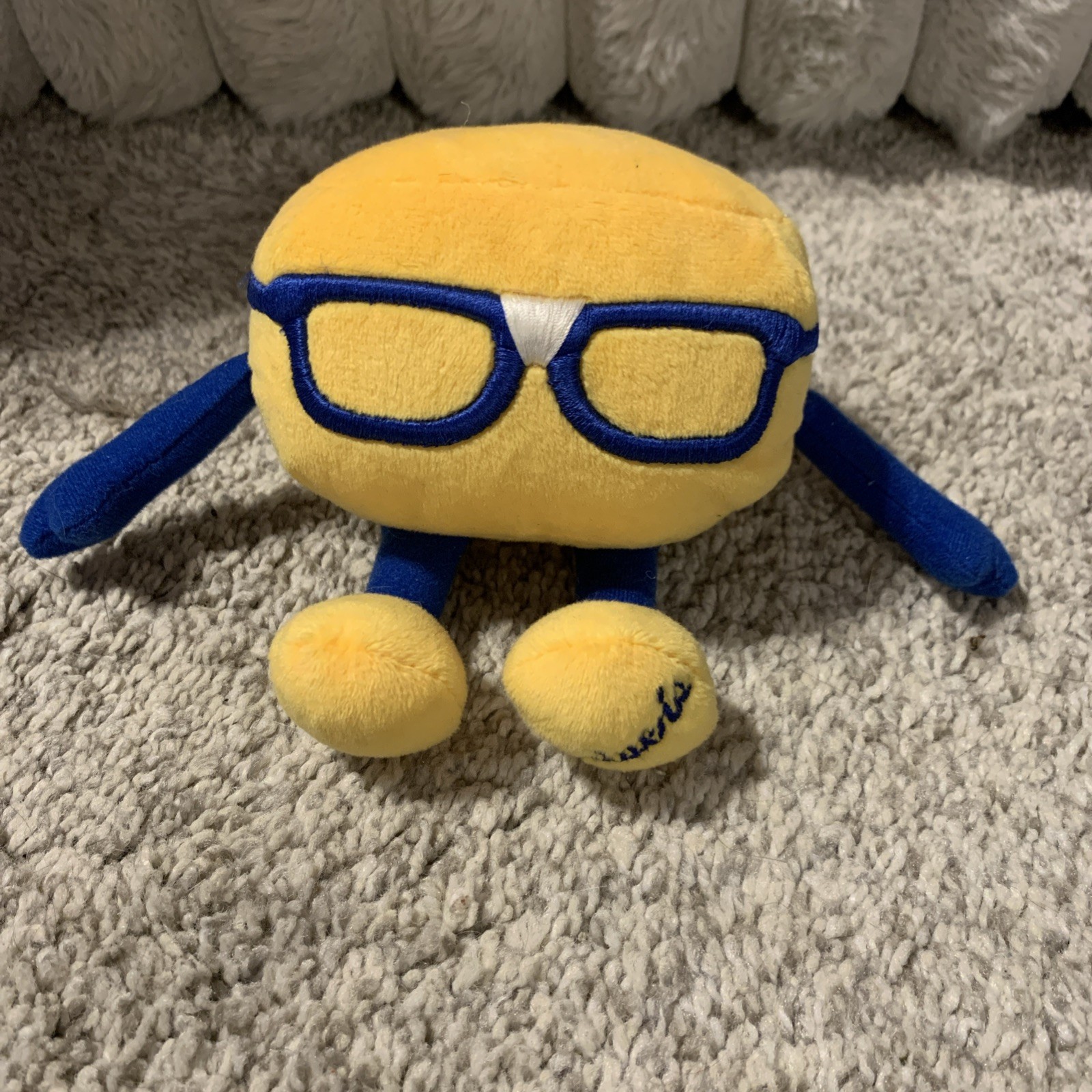 CULVER'S Curdis the CHEESE CURD Plush Mascot 2017 RARE