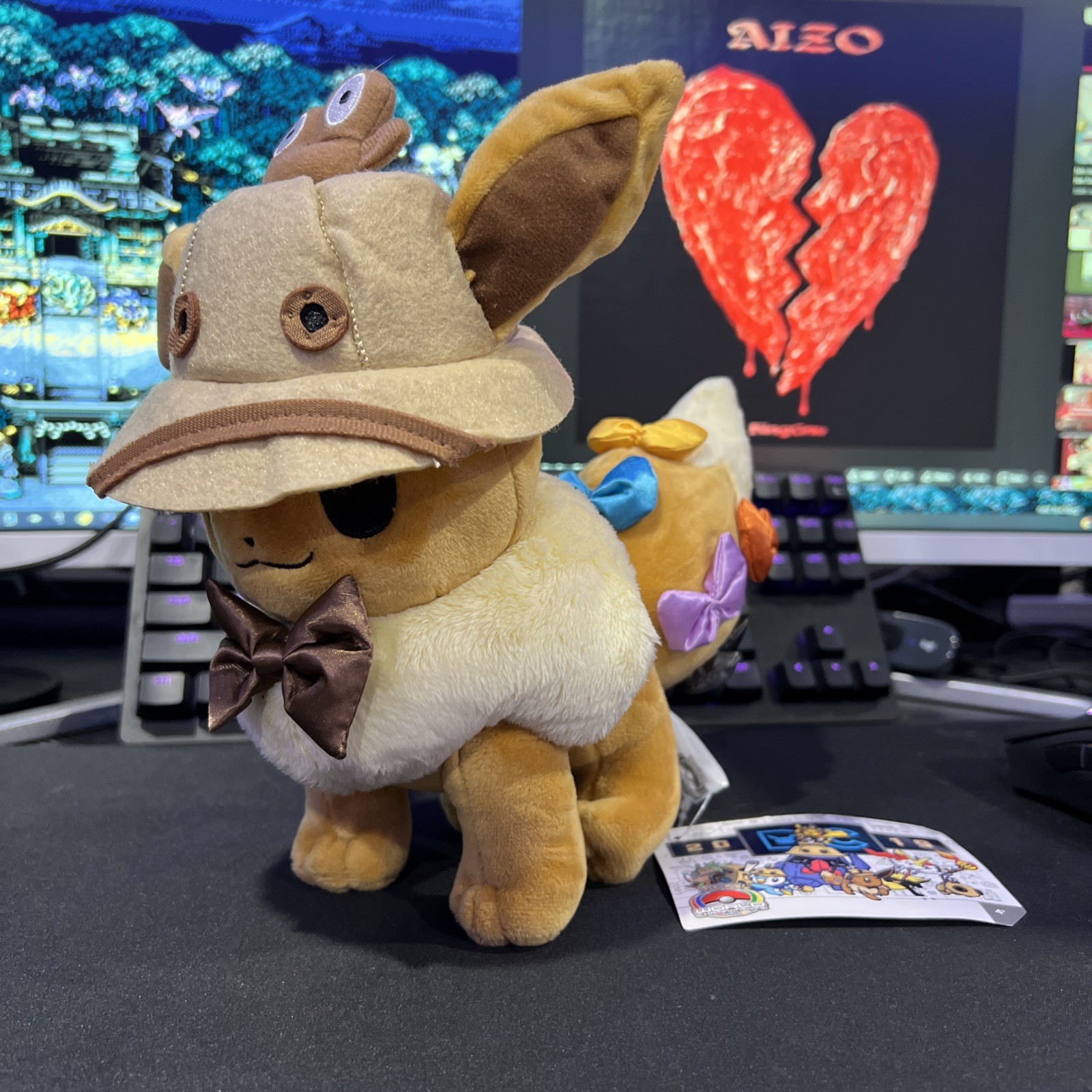 Pokémon Center Eevee Limited Edition Plush Pokémon World Championships 2019