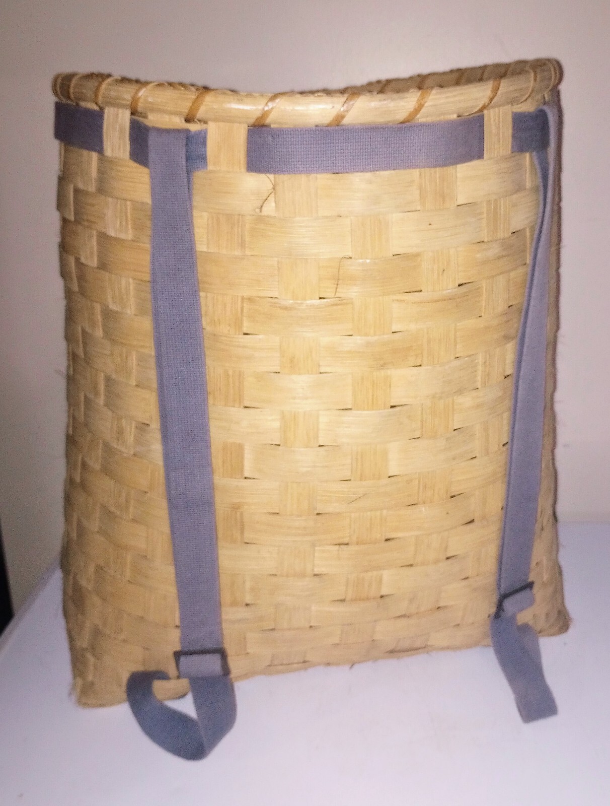 Adirondack Style Vintage Ex-Large Trappers Backpack Gathering Basket 18.5x15x14\