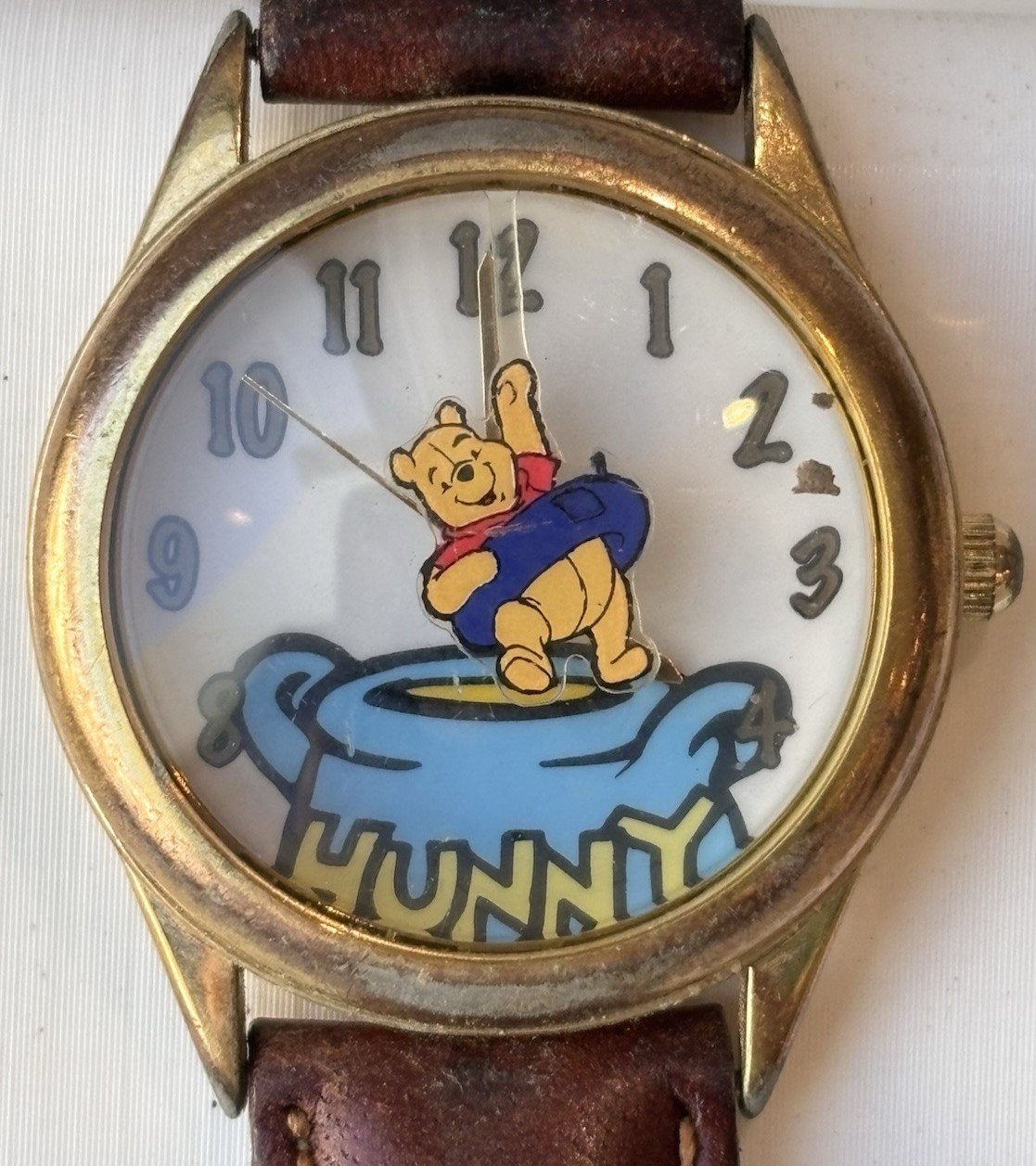 Vintage Winnie The Pooh Swing Action Disney Watch, Disneyana Collectible Gifts Vintage Winnie The Pooh Swing Action Disney Watch, Disneyana Collectible Gifts