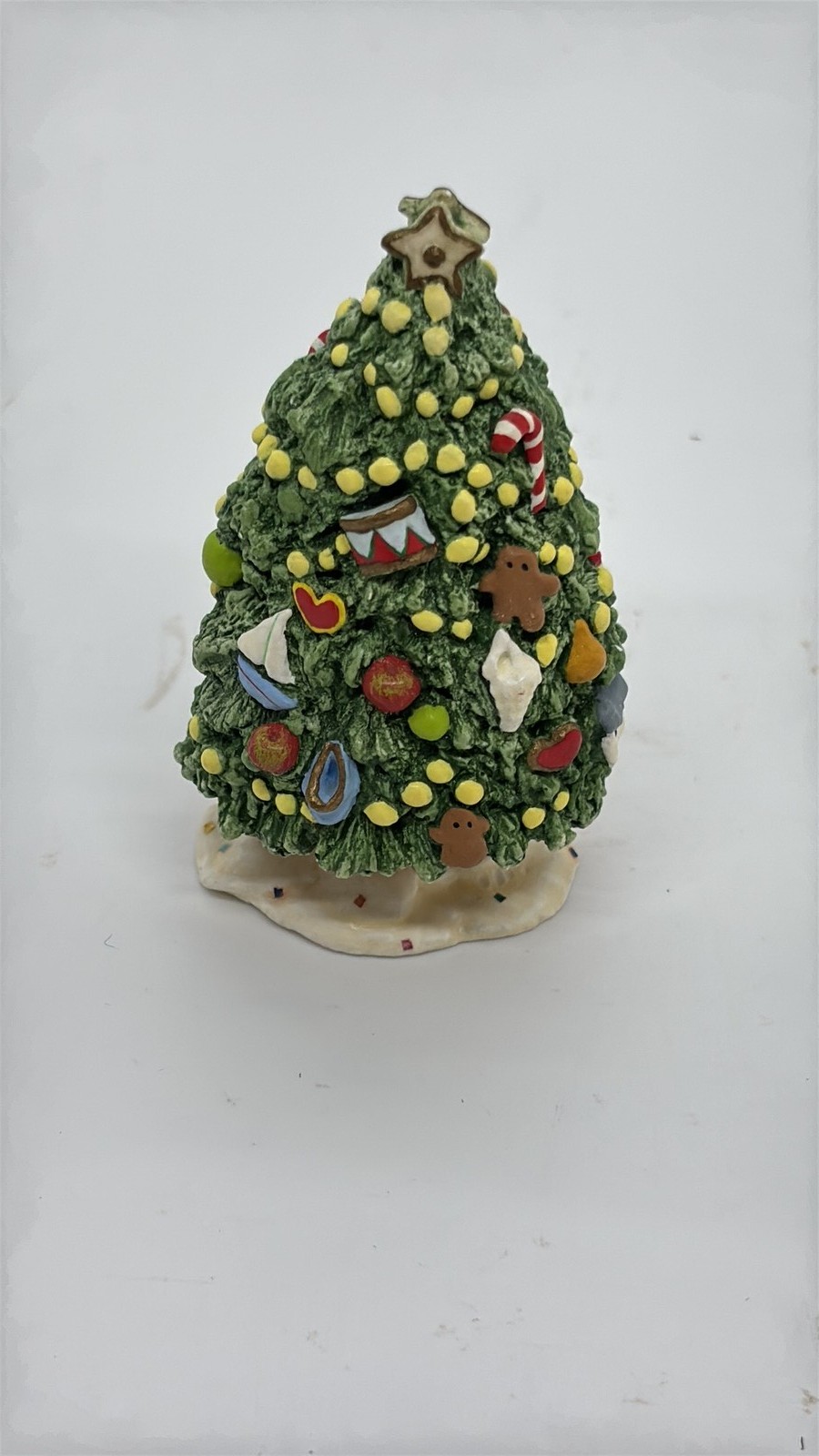 Vintage 1985 Annette Petersen Christmas Tree Figurine Vintage 1985 Annette Petersen Christmas Tree Figurine
