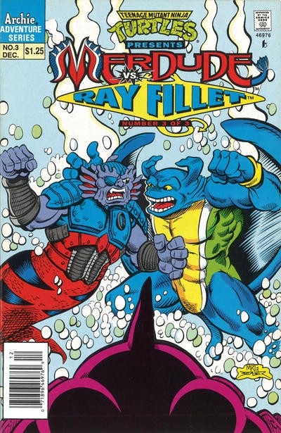 Teenage Mutant Ninja Turtles Presents Merdude #3 (Newsstand) FN; Archie | Ray Fi