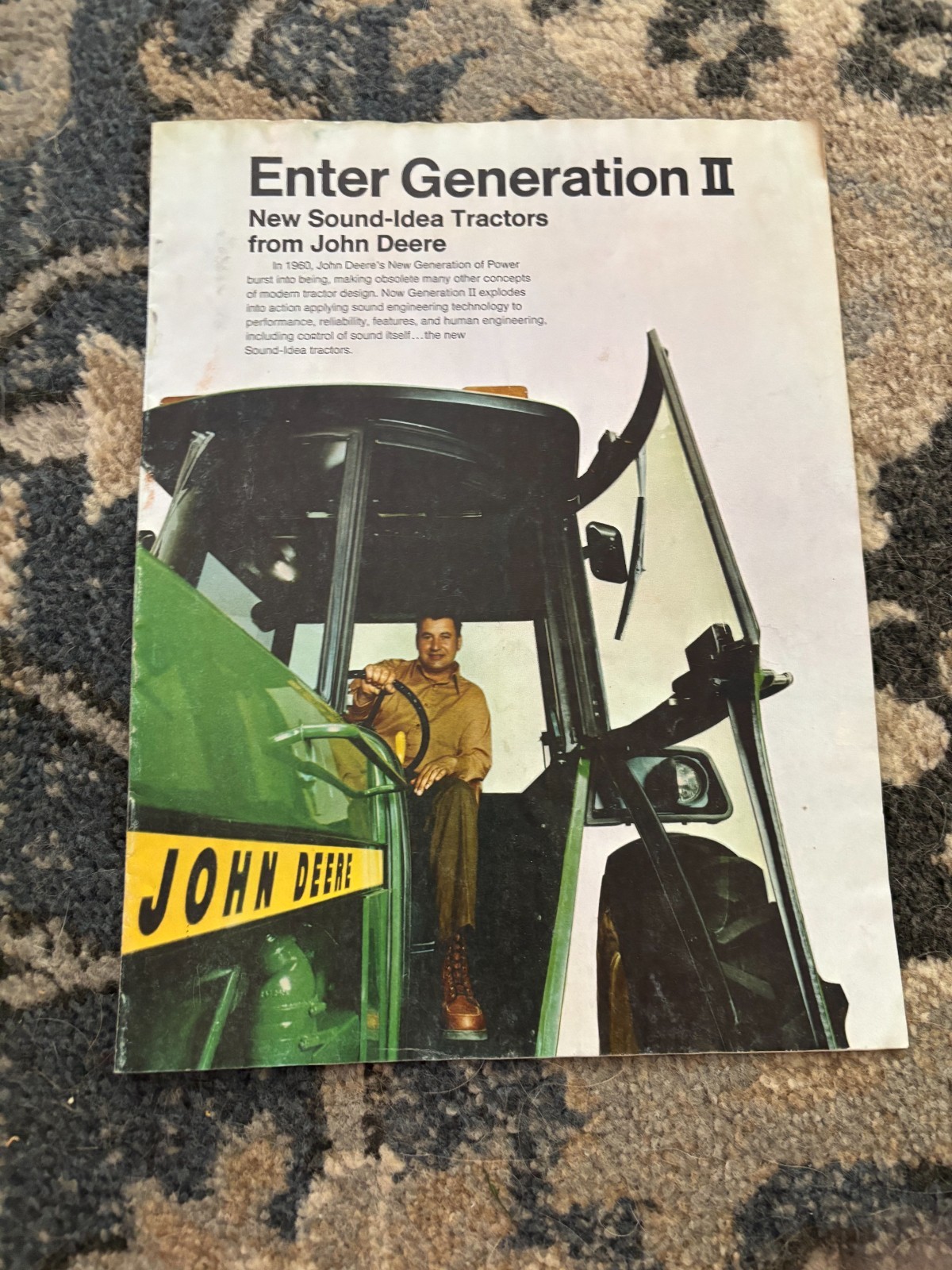 John Deere 40330 4230 4430 4630 Tractor For 1972 Brochure DCPA26