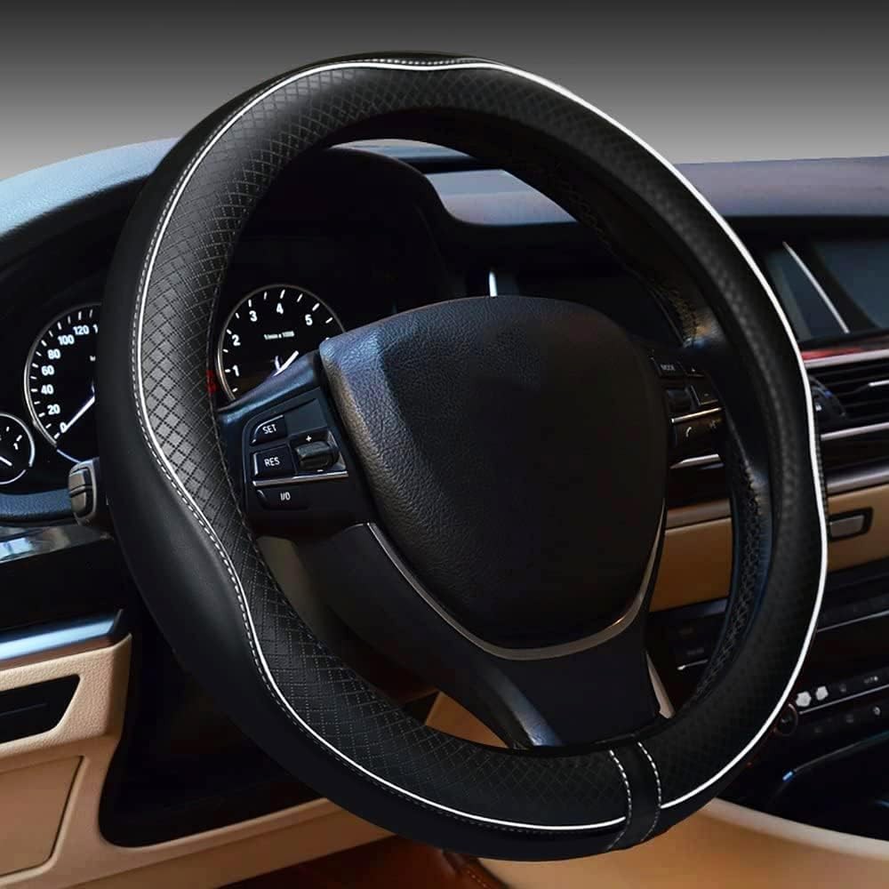 Steering Wheel Cover,Car Accessories,Microfiber Leather Car Steering Wheel Cover