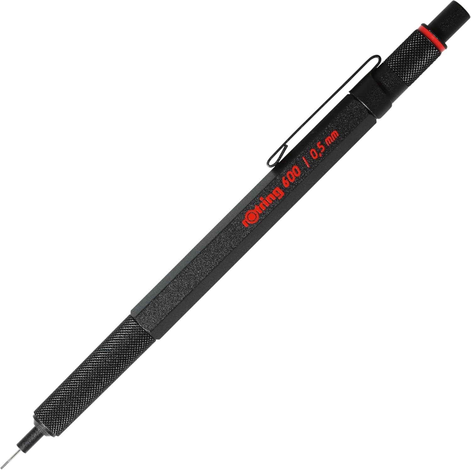 Rotring 800 Mechanical Pencil | 0.5 Mm | Black Metal Barrel