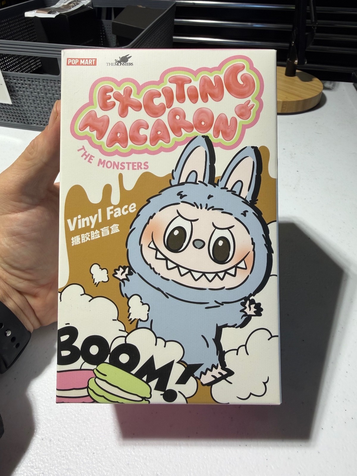 Pop Mart Exciting Macaron The Monsters Vinyl Face Blind Box Pop Mart Exciting Macaron The Monsters Vinyl Face Blind Box