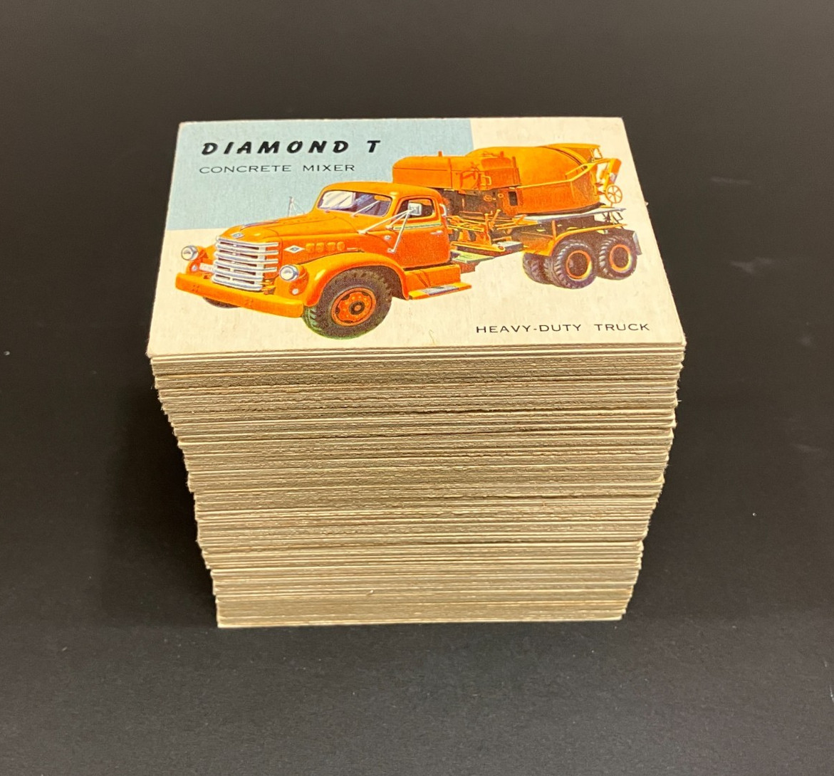 1955 Topps WORLD ON WHEELS Partial Trading Card Set 159/180 1955 Topps WORLD ON WHEELS Partial Trading Card Set 159/180
