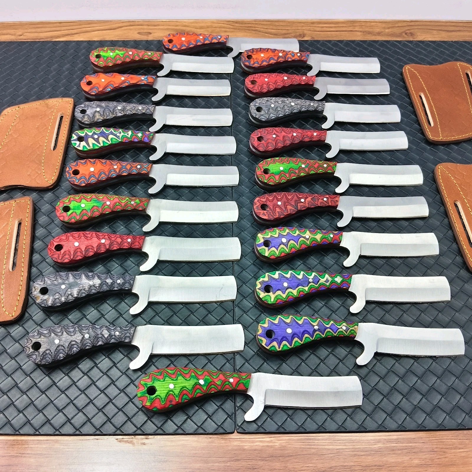 LOT of 20,6 Inch Handmade Carbon Steel Bull Cutter Skinner Knife-USA TARIFF FREE