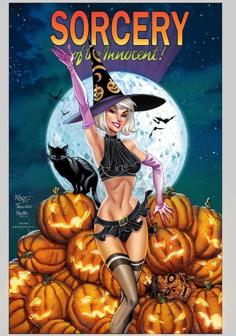 Sorcery of the Innocent 1 Trade Dress Variant Dave Stevens Homage Halloween