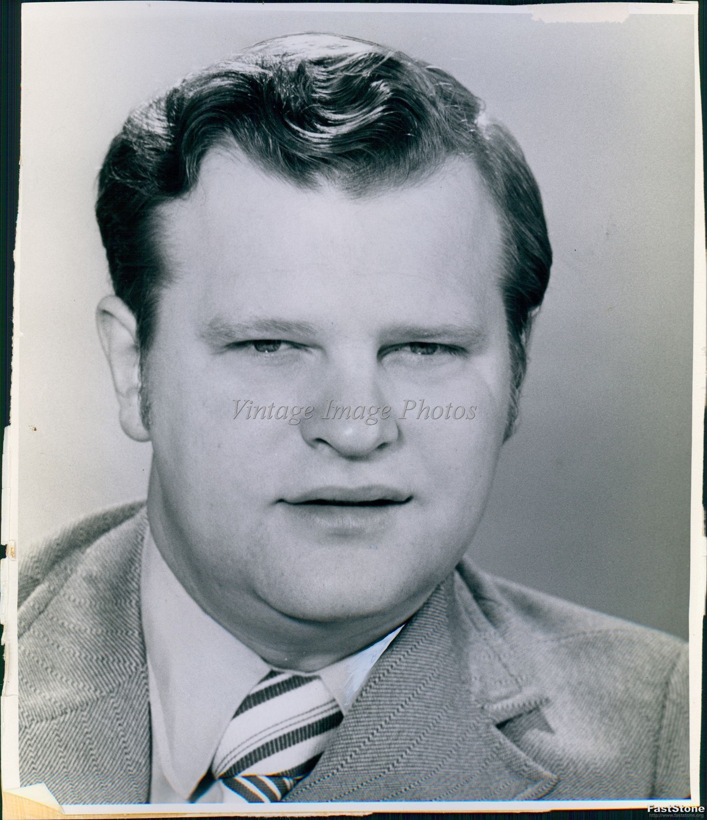 1972 Seattle Michael Parks Man Suit Tie Historic Original Vintage Photo 8x10