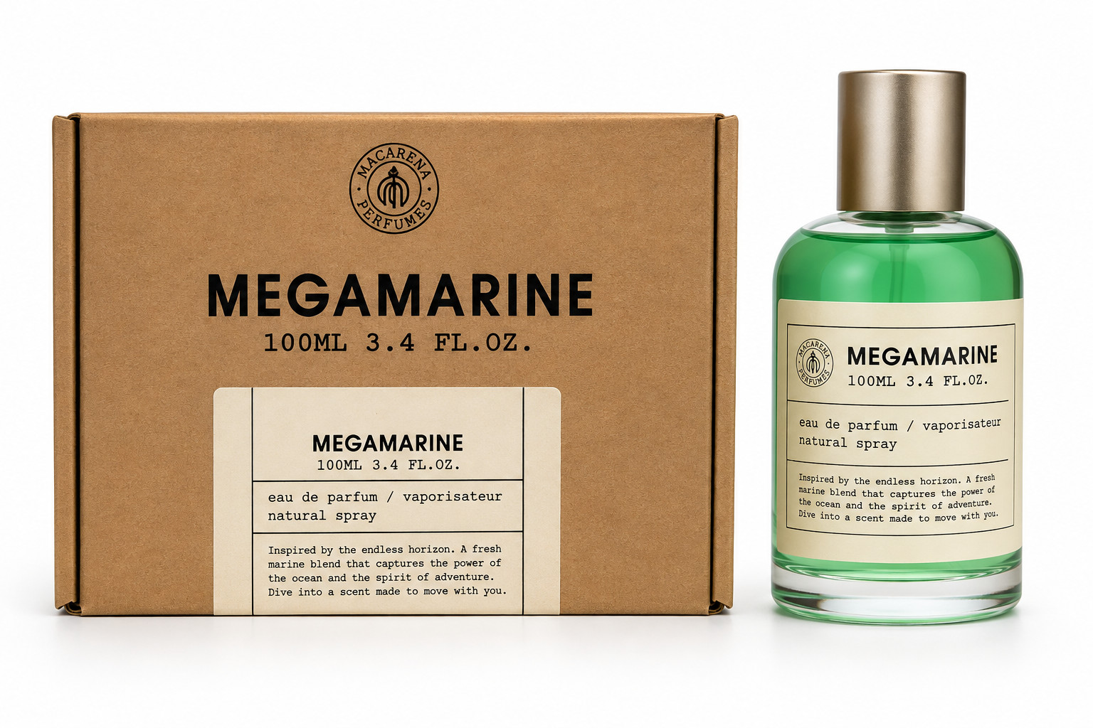 Megamarine EDP 100ml/3.4 oz by Macarena