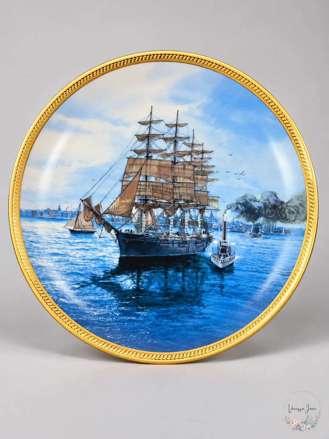 1987 Hamilton Collection The Great Republic Plate