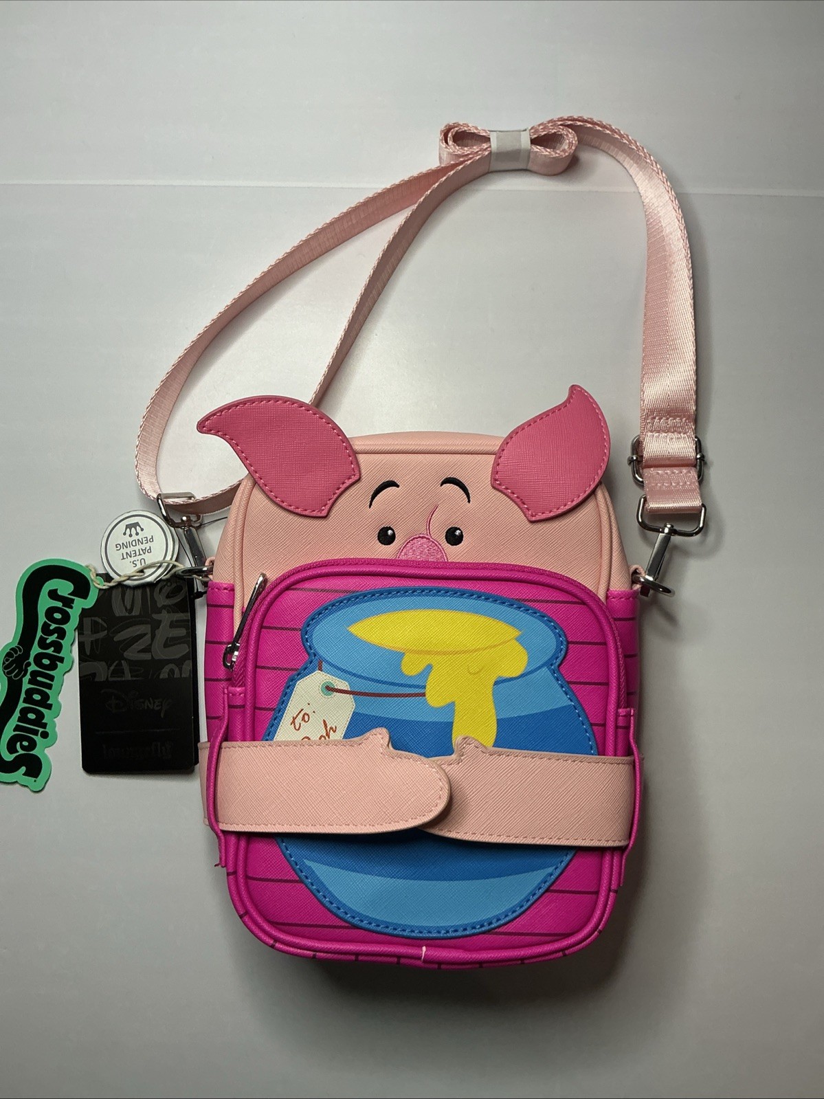 Loungefly Winnie the Pooh Piglet Cupcake Crossbody Purse Please Read