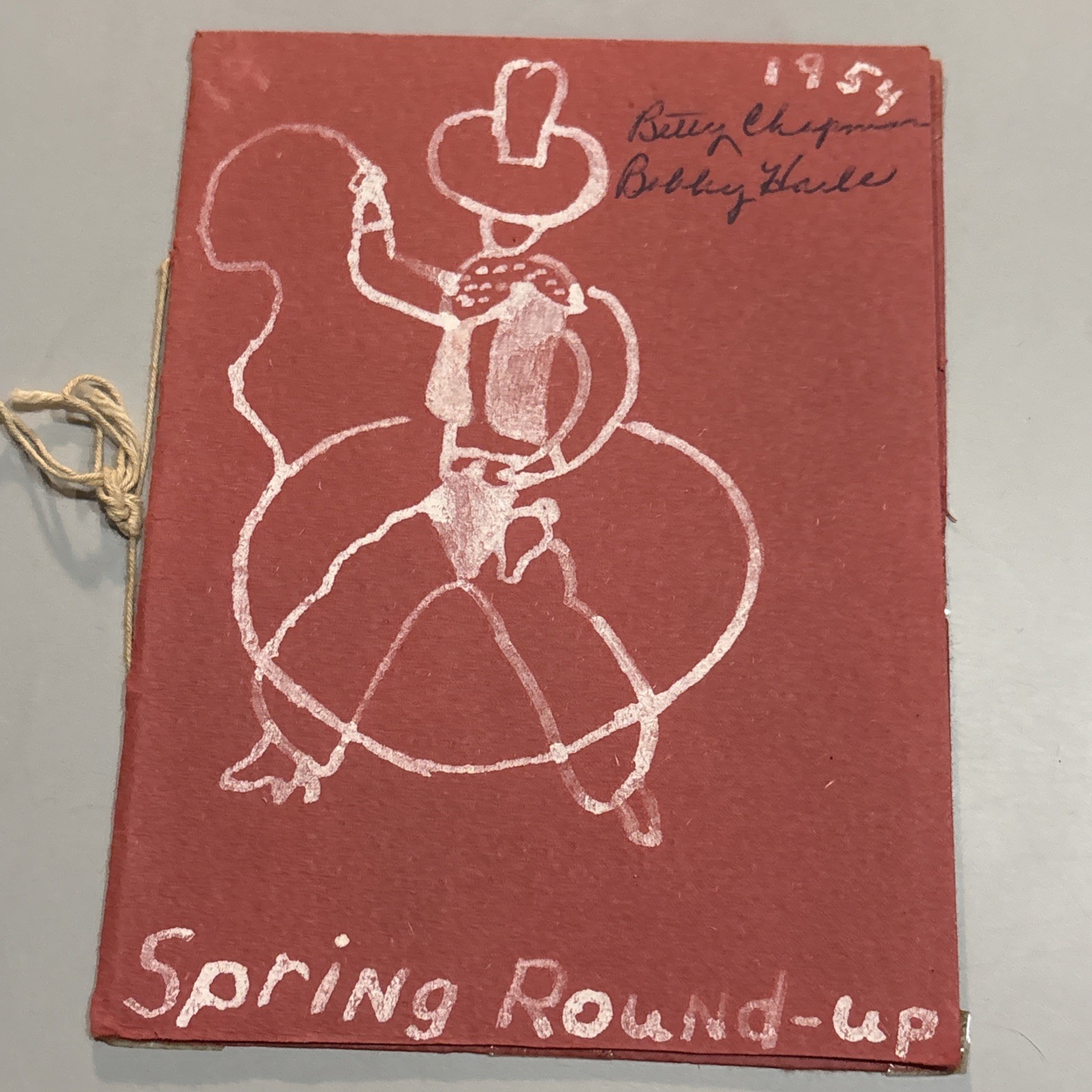 Spring Round-Up 1954 Dragon Rodeo Old South Christian Corral (Hopkinsville, KY) 