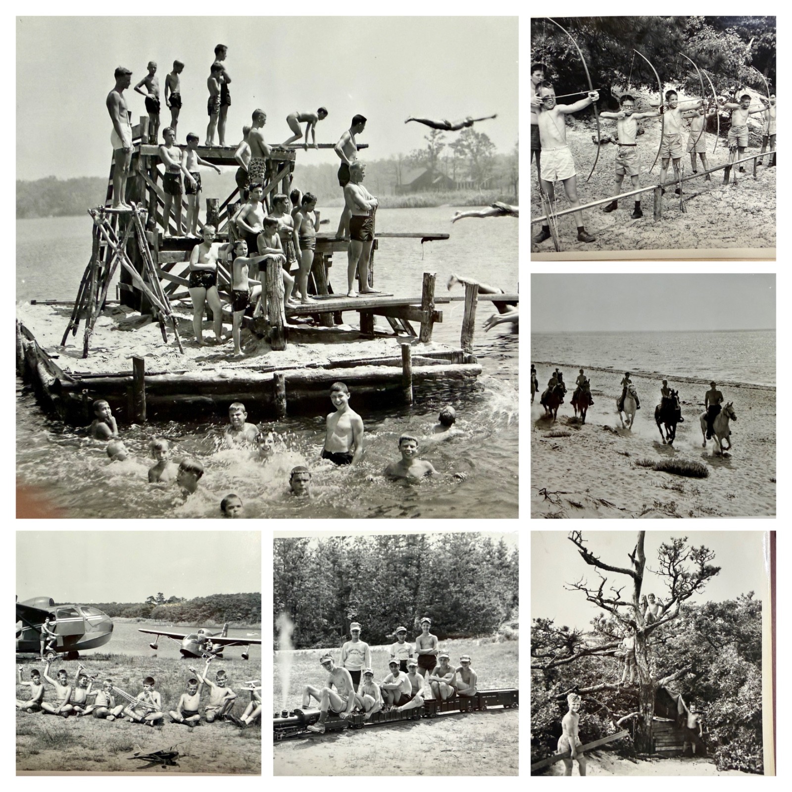 VTG 1953-55 Pinecrest Dunes Boys Camp 50+ Unusual Activity Photos LI,NY. VTG 1953-55 Pinecrest Dunes Boys Camp 50+ Unusual Activity Photos LI,NY.