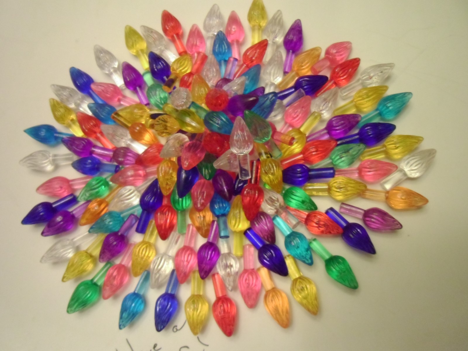Small twist 18 Replacement bulbs Ceramic Christmas Tree 9 Colors Please read