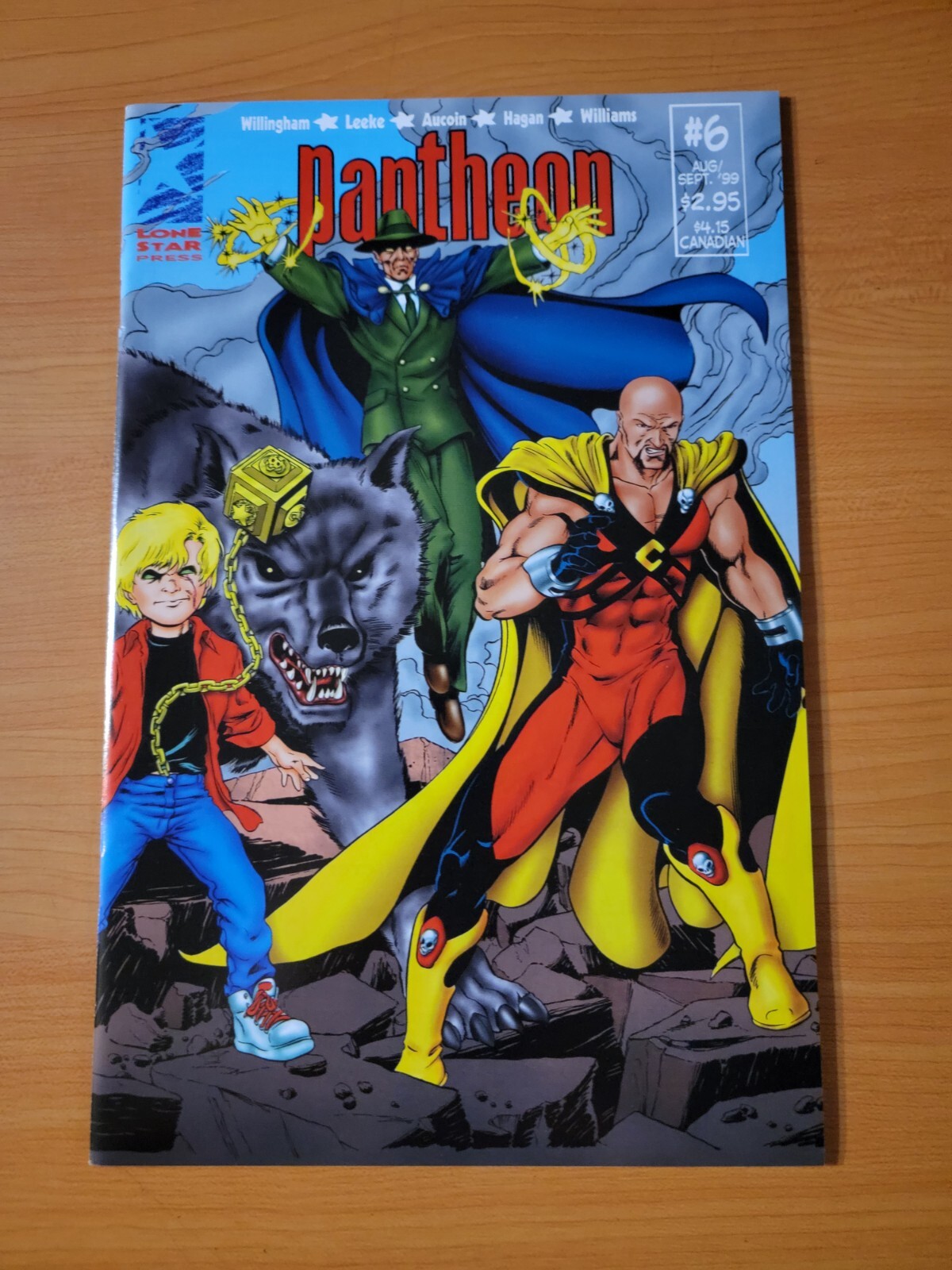Pantheon #6 ~ NEAR MINT NM ~ 1998 Lone Star Press Comics