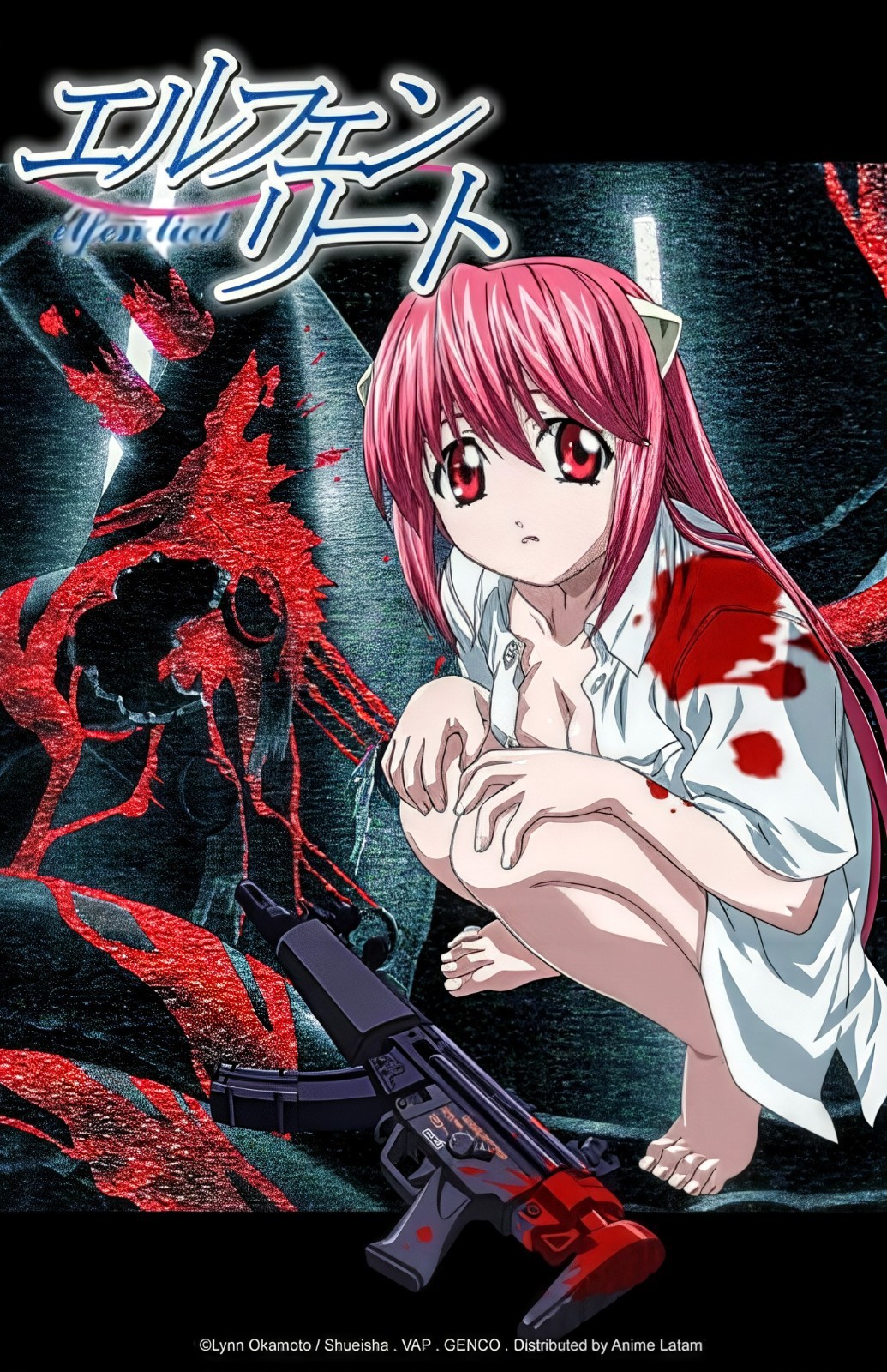 Elfen Lied Anime Poster Lucy Print Lynn Okamoto 2004