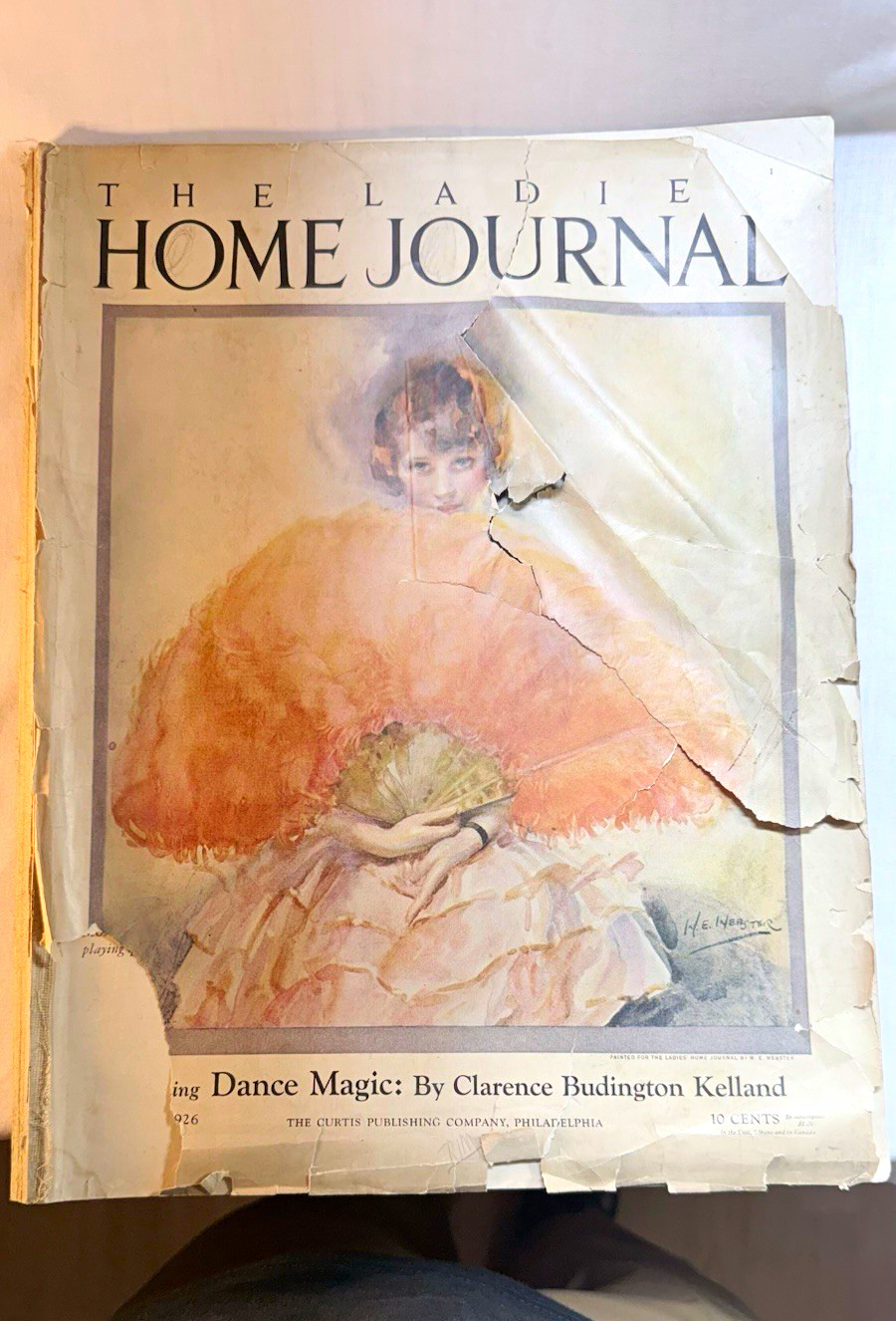 Ladies Home Journal Magazine Nov 1926 Vintage Dance Magic Clarence B. Kelland