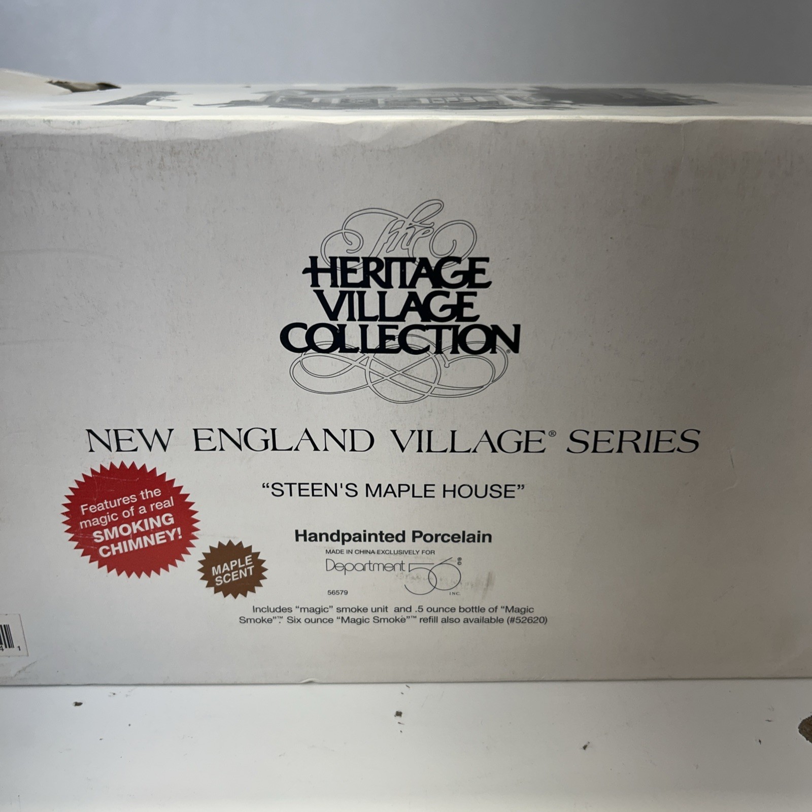 NEW Dept 56 1997 Vintage HVC New England Village Steen’s Maple House 56579