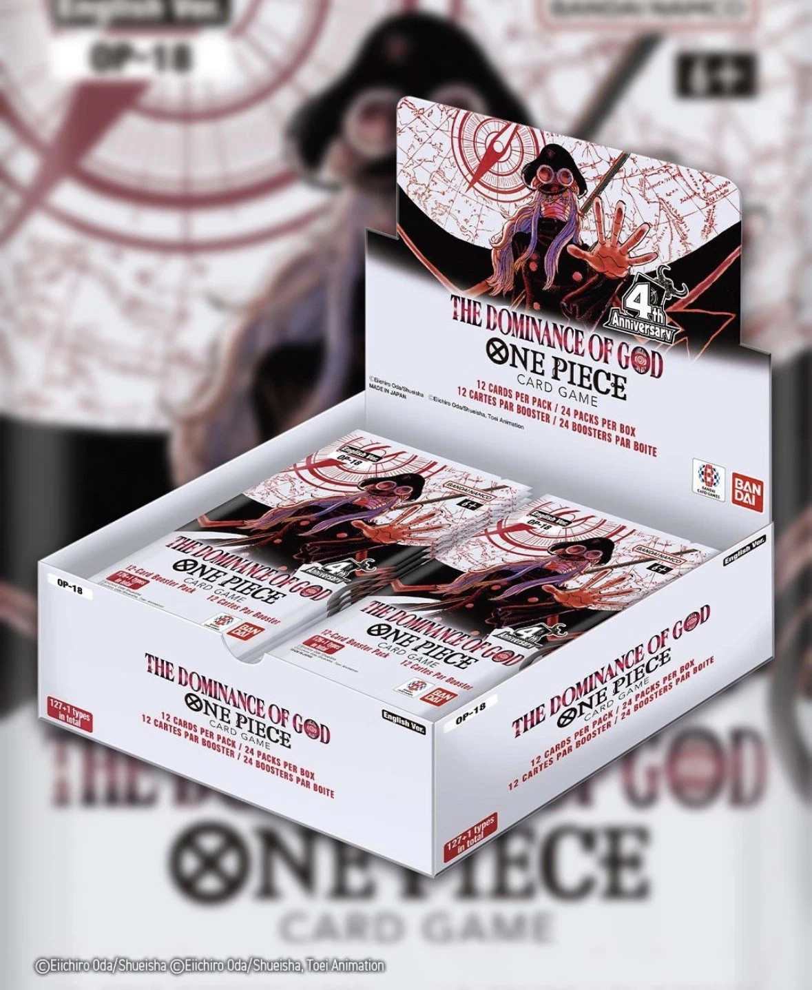 One Piece OP18 Booster Box Sealed | English PREORDER SHIPS NOVEMBER