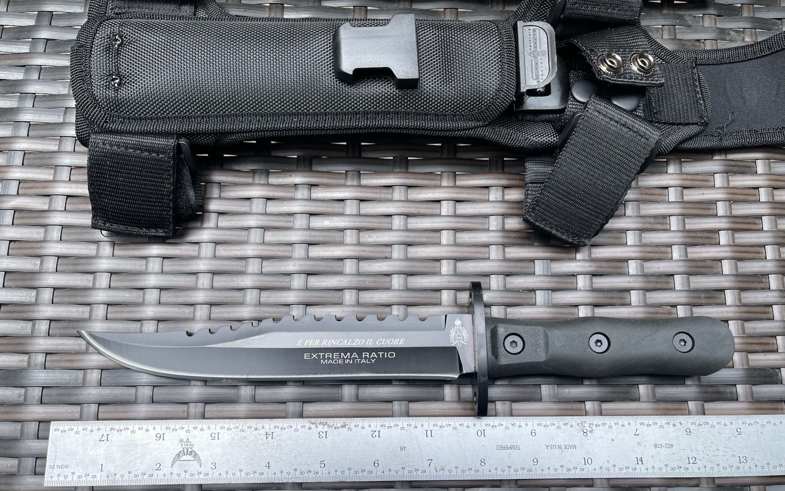 Extrema Ratio Combat Survival Operativo Fixed Blade Tactical 7.5 Blade