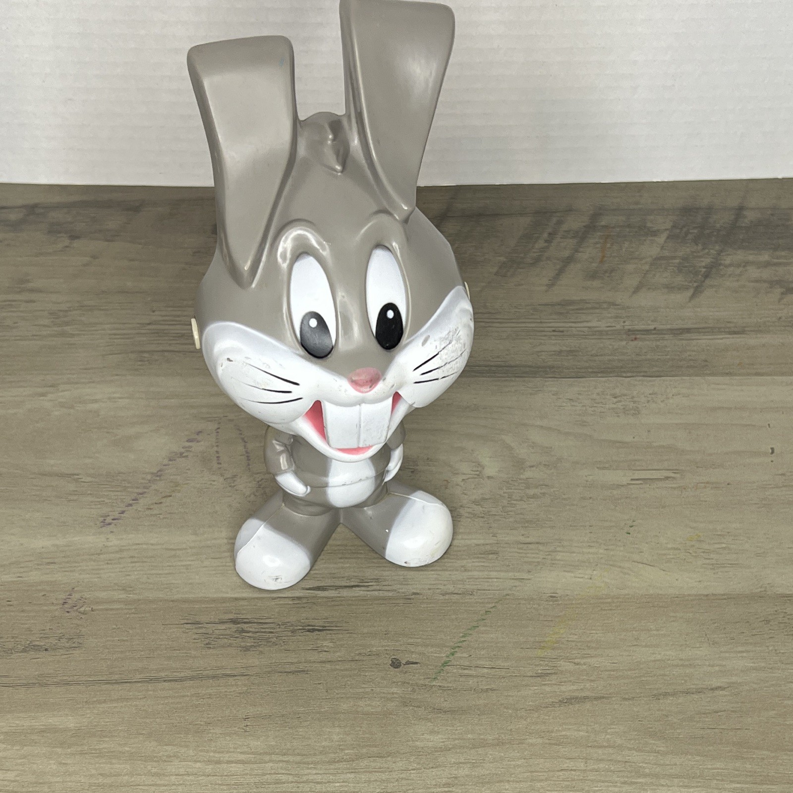 Vtg 1976 Mattel Bugs Bunny Chatter Pull String Talking Toy Figurine Looney Tunes
