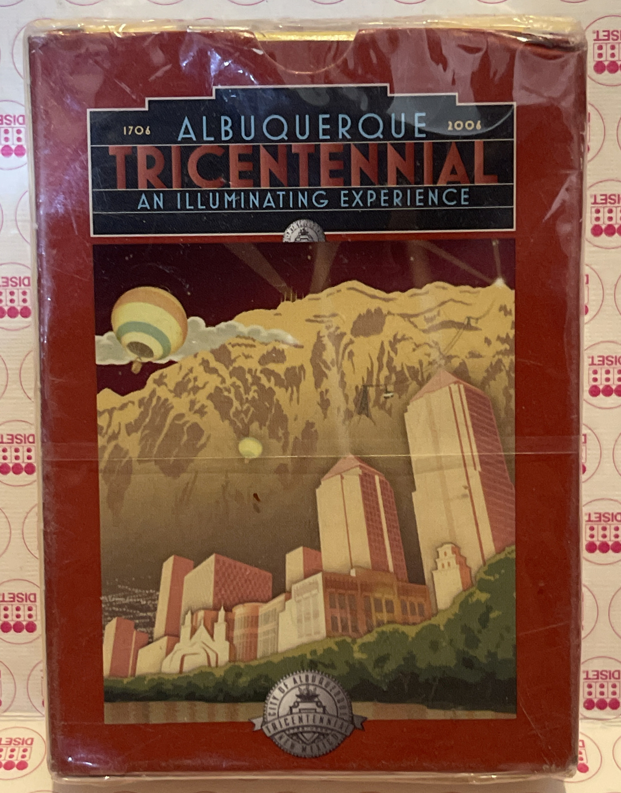 VTG ALBUQUERQUE TRICENTENNIAL AN ILLUMINATING EXPERIENCE TRIVIA CARDS SEALED