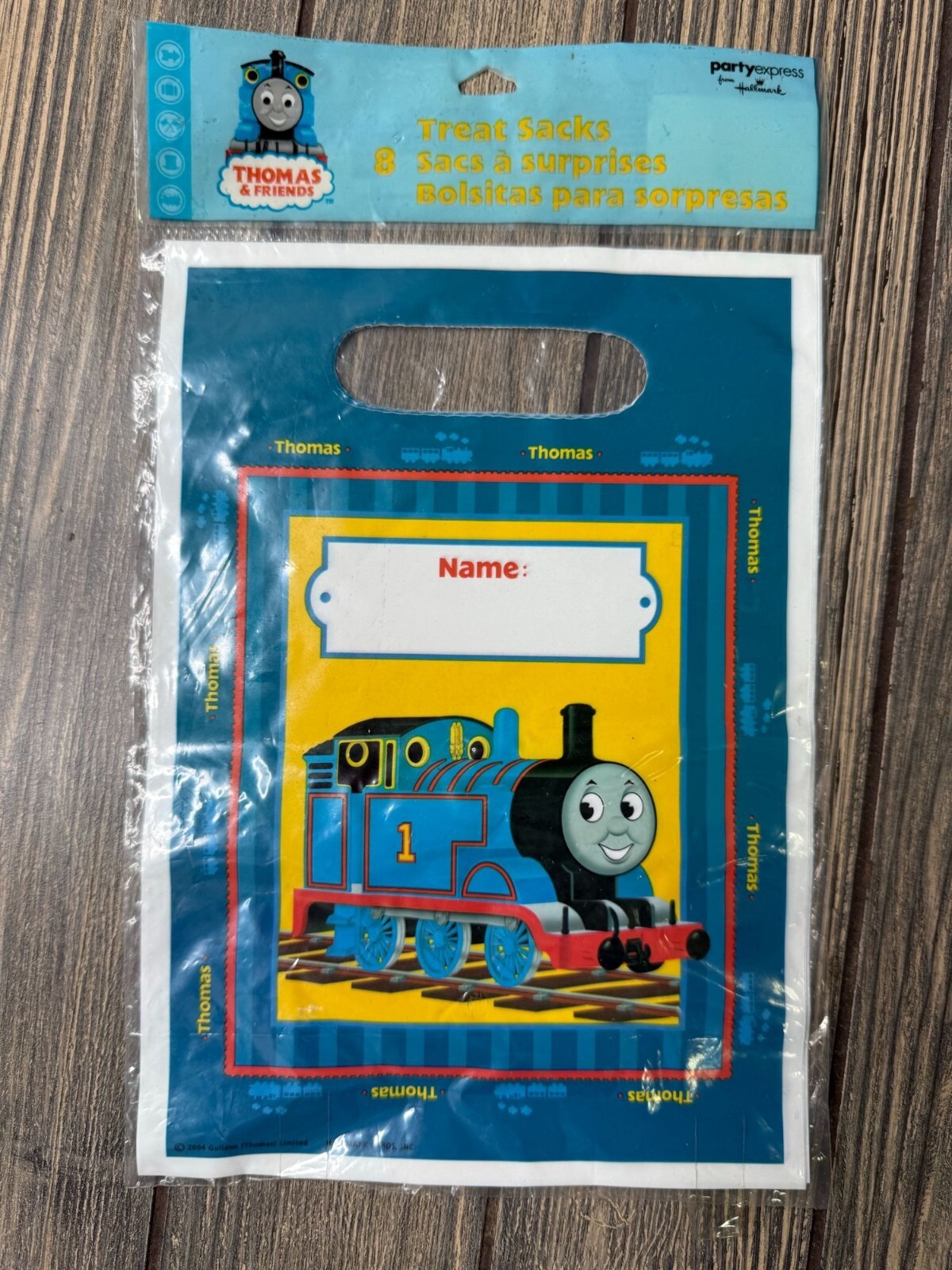 Vintage Thomas & Friends Treat Sacks 8-Pack Partyexpress For Hallmark