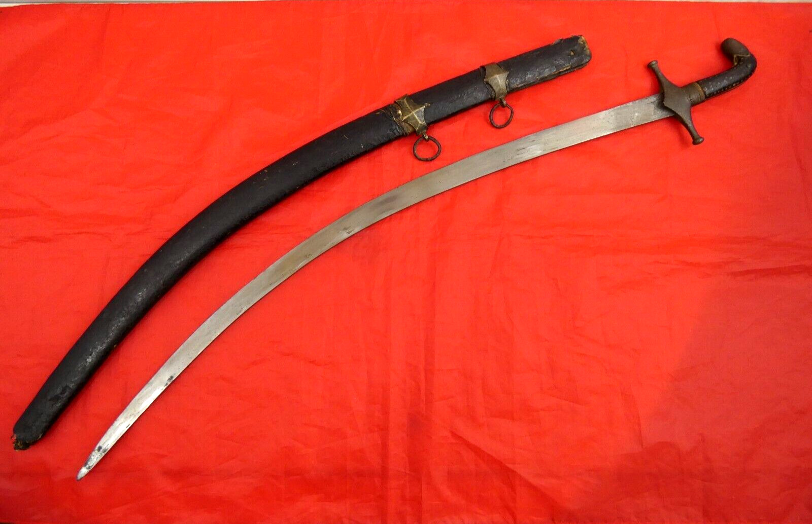 FINE ANTIQUE ISLAMIC EASTERN SHAMSHIR SWORD Dagger Blade Knife