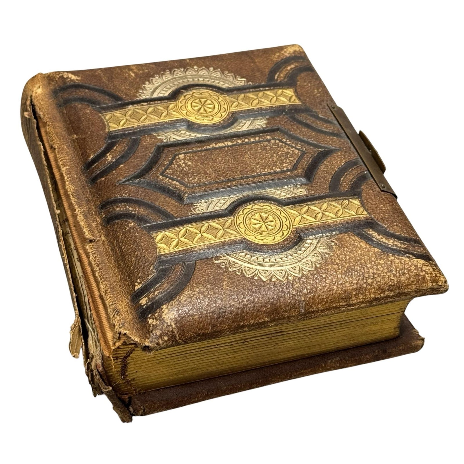 Antique Providence Lith Co Berean Lesson Pictures Album 40 Cards Bible Art
