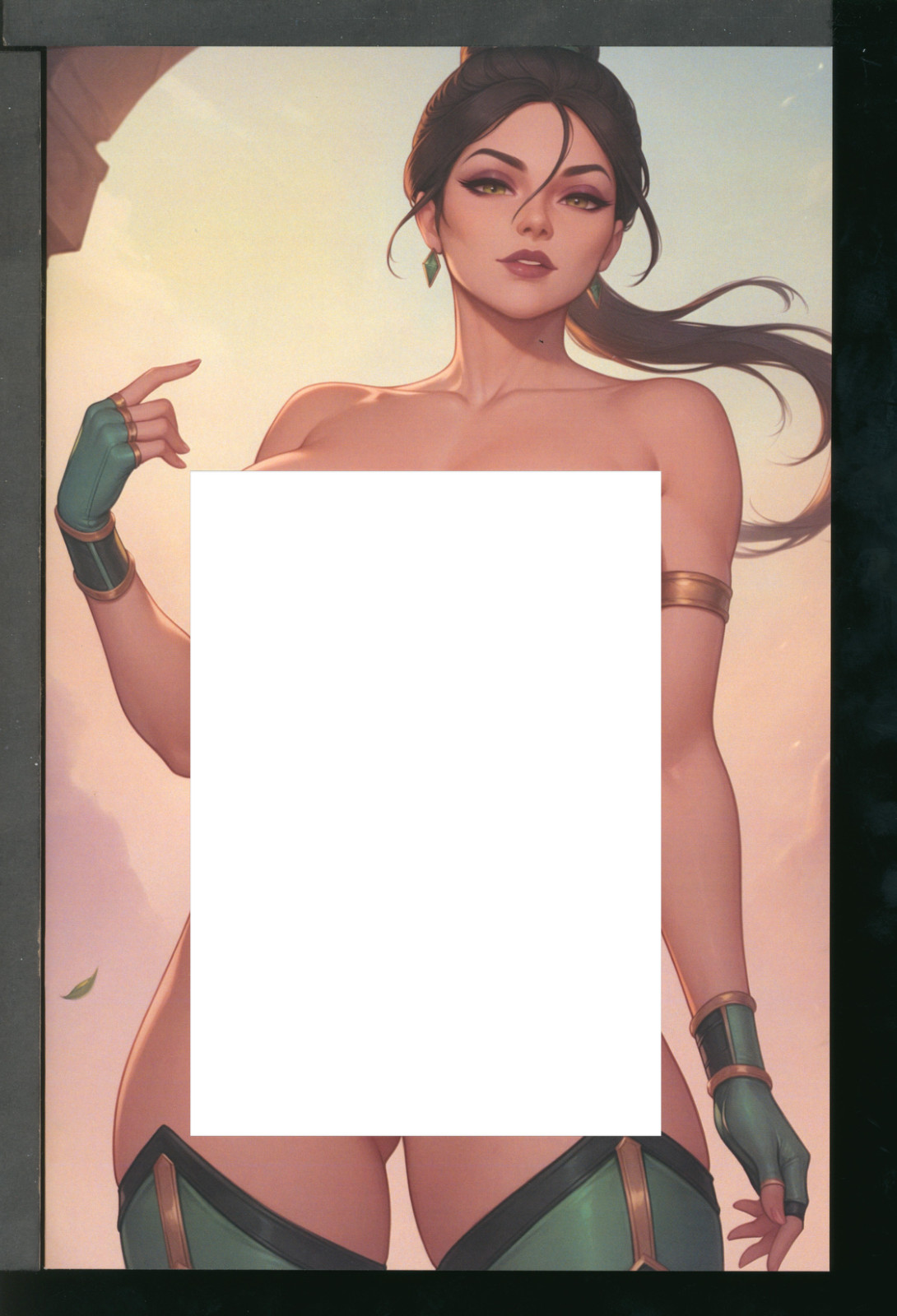 Flawless Five #5B Jade unmasked FlowerXL