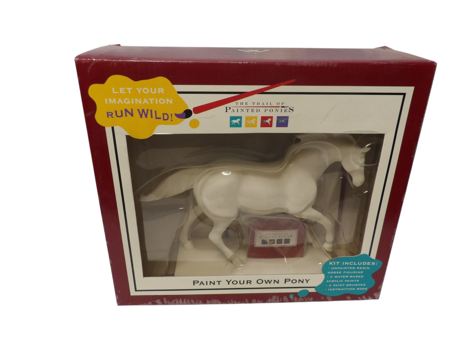 Trail of Painted Ponies Paint Your Own Pony Kit #12214 2005 New Sealed/Retired