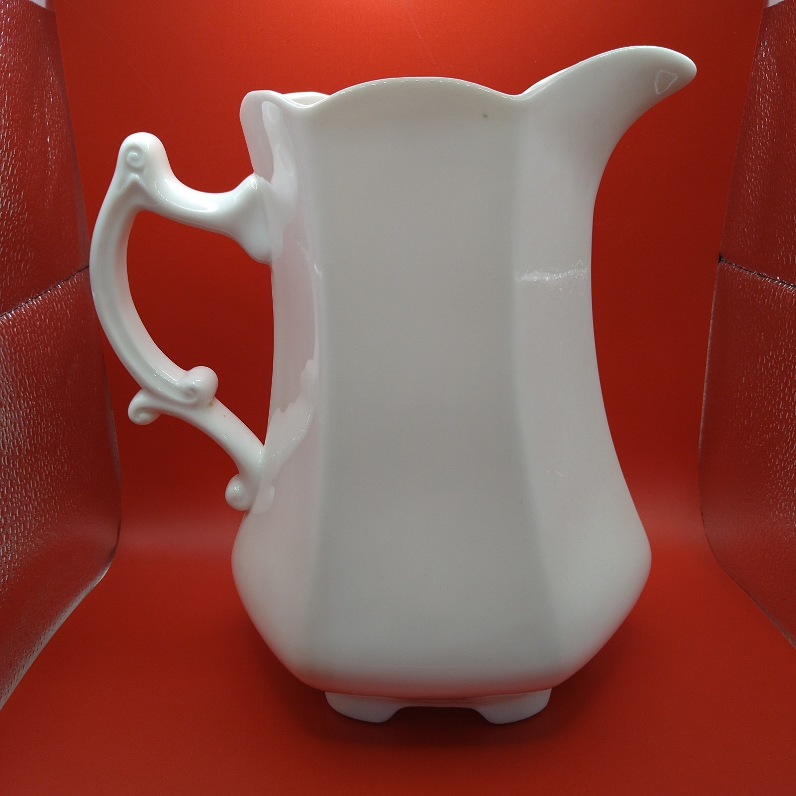 Vintage Peppertree Tabletops Water Pitcher Fine Porcelain French Country 9x7
