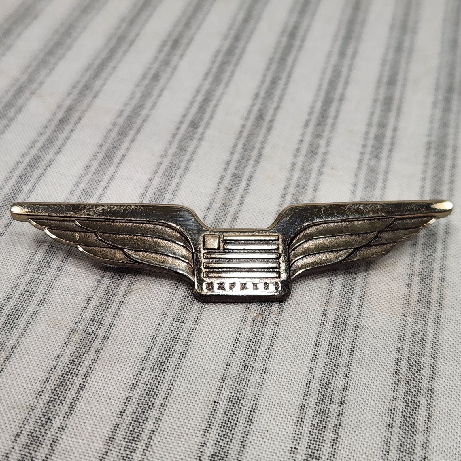 Vintage US Airways Express Pilot Wings Pin, First Officer Co-Pilot - Herff Jones