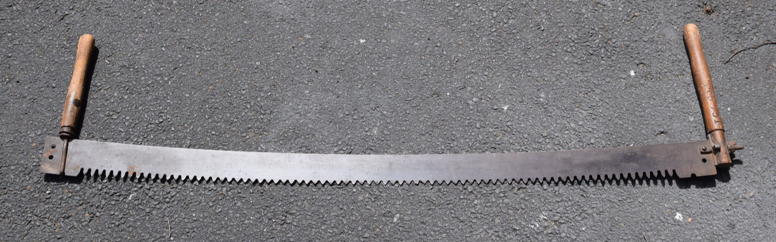 Vintage Two Man Crosscut Saw 57\