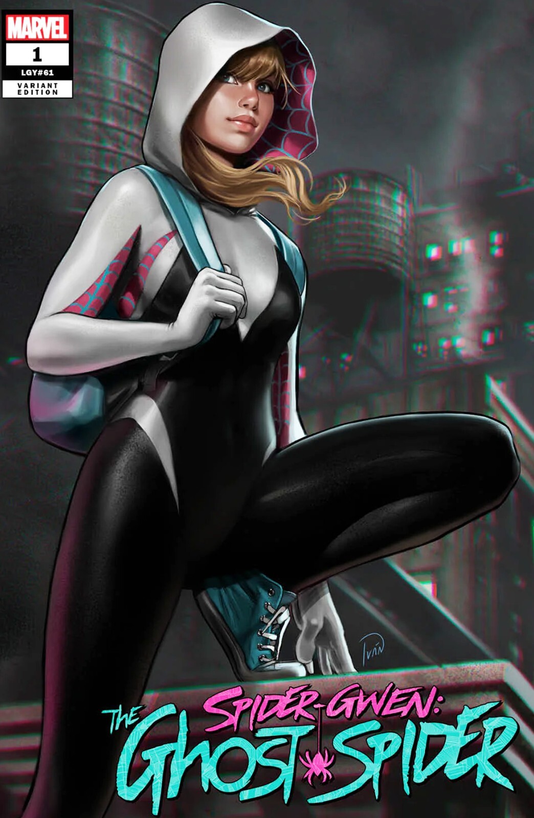 SPIDER-GWEN: THE GHOST-SPIDER #1 - IVAN TALAVERA TRADE VARIANT MARVEL 2024