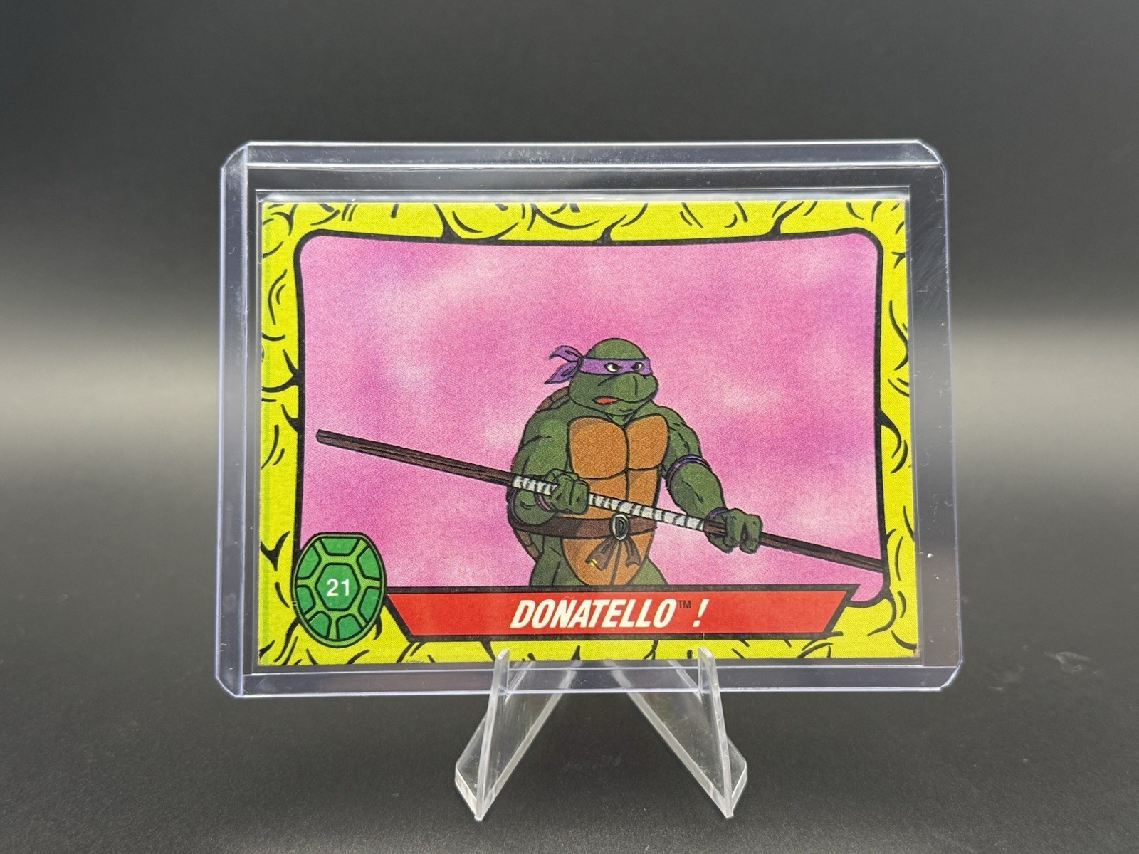 1989 Topps Teenage Mutant Ninja Turtles 14 Card Lot TMNT Donatello 